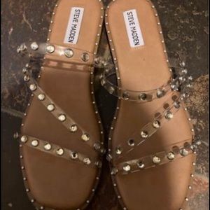 New Steve Madden skyler clear sandals